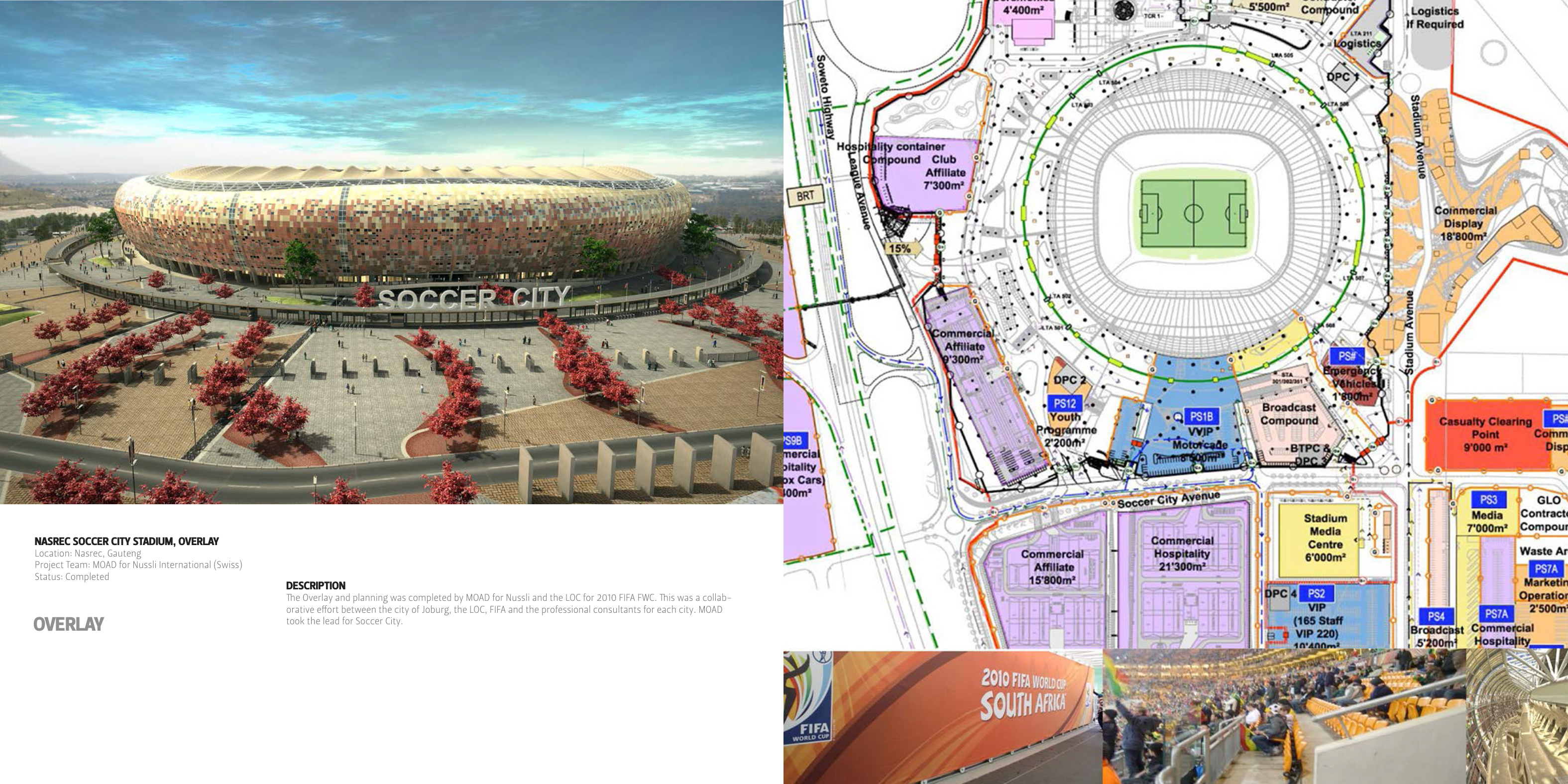 OVERLAY: SOCCER CITY STADIUM AND NASREC PRECINCT